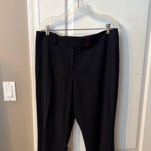 Calvin Klein Black Curvy Fit Trousers